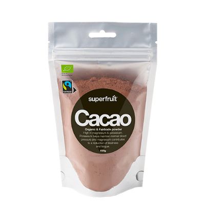 Cacao pulver raw økologisk Superfruit 150 g