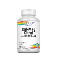 Cal-Mag Citrat med vitamin D og K2 150 kap