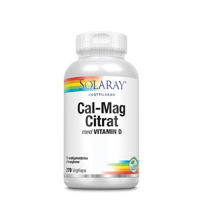 Cal-Mag Citrat med vitamin D 270 kap