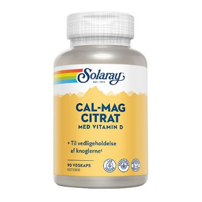 Calcium Magnesium Citrat med D-vitamin 90 kap