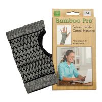 Carpal handske, Str. M selvvarmende Bamboo Pro 1 stk