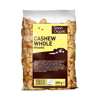 Cashewnødder hele økologisk 200 g
