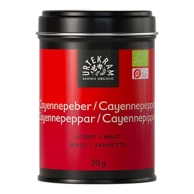 Cayennepeber økologisk 30 g