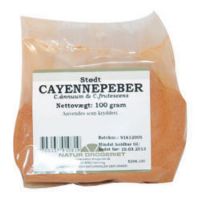 Cayennepeber stødt 100 g