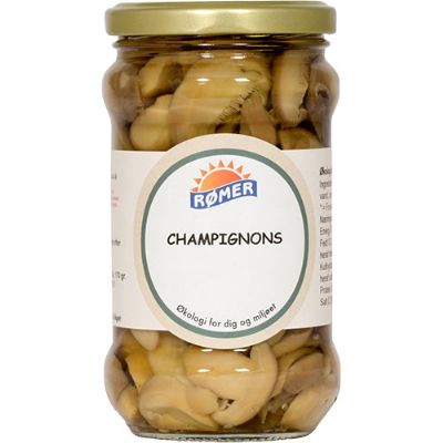 Champignon i glas økologisk 280 g