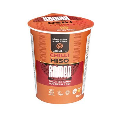 Chili Miso Ramen instant cup økologisk 85 g