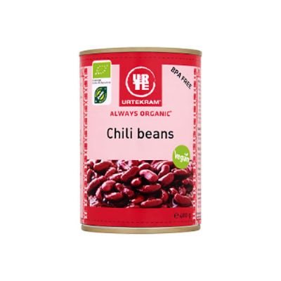 Chili beans dåse økologisk 400 g