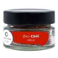 Chili hele stykker (birds eye) økologisk 10 g