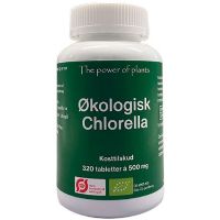 Chlorella økologisk 320 tab