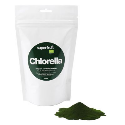 Chlorella pulver økologisk Superfruit 200 g