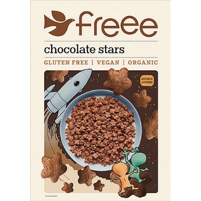 Chocolate Stars m. choko. økologisk 300 g