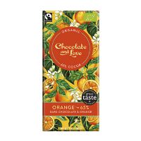 Chokolade Orange 65% økologisk 80 g