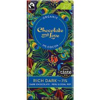 Chokolade Rich dark 71% økologisk 80 g