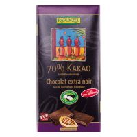 Chokolade mørk 70% økologisk 80 g