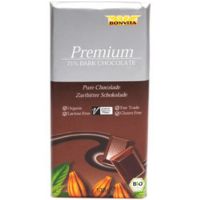 Chokolade mørk 71% cacao økologisk Fairtrade 100 g