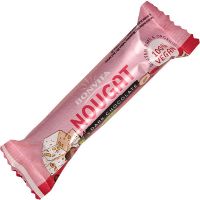 Chokoladebar mørk m. nougat økologisk 40 g