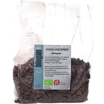 Chokoladedråber økologisk 200 g