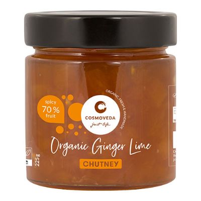 Chutney Ingefær lime økologisk 225 g