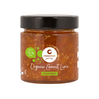 Chutney Kokos lime økologisk 225 g