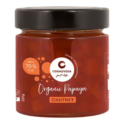 Chutney Papaya økologisk 225 g