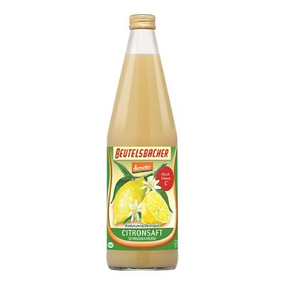 Citronsaft økologisk Demeter 750 ml