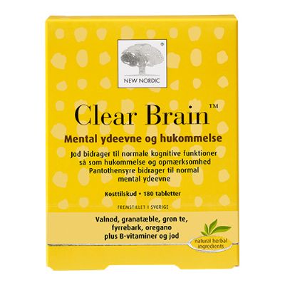Clear Brain 180 tab