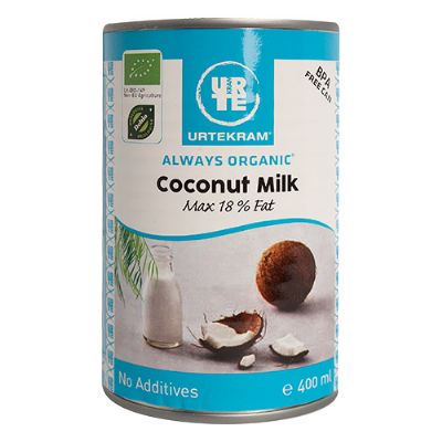 Coconut milk økologisk 400 ml