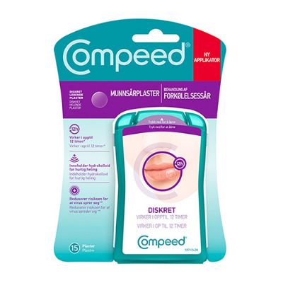 Compeed forkølelssår 15 stk 1 pk