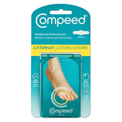 Compeed ligtorn plaster medium 10 stk 1 pk