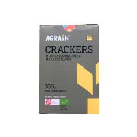 Crackers med mask og havre økologisk 160 g