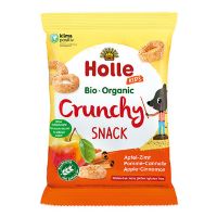 Crunchy Snack med æble og kanel økologisk 25 g