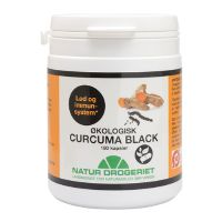 Curcuma Black økologisk m. gurkemeje og sort peber 180 kap