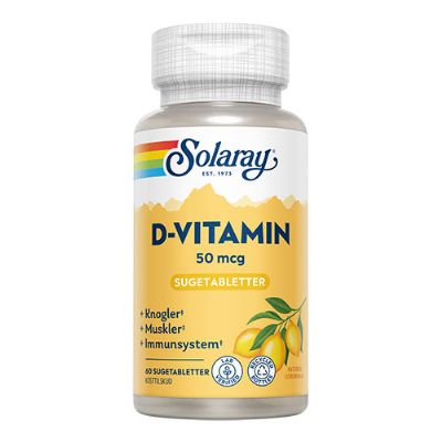 D-vitamin 50 mcg 60 tab
