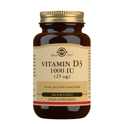 DVitamin 25 mcg softgels (1000 IE) 100 kap