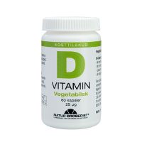 D3 vitamin 25 mcg vegetabilsk 60 kap