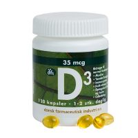 D3-vitamin 35 mcg 120 kap