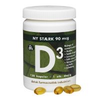 D3-vitamin 90 mcg 120 kap