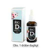 D3 vitamin dråber baby 50 ml