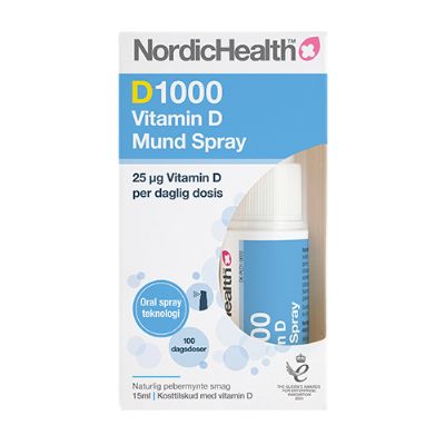 D1000 Vitamin D Mund Spray 15 ml