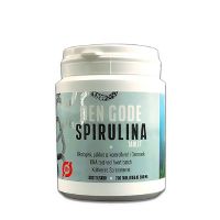 Den Gode Spirulina tab. á 500 mg. økologisk 200 tab