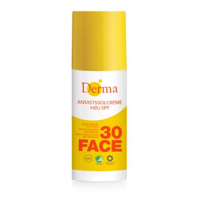 Derma solcreme ansigt SPF 30 50 ml