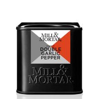 Double Garlic & Pepper økologisk 50 g