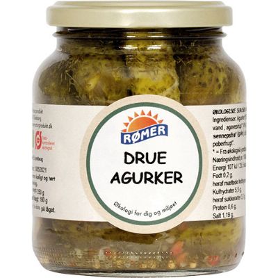 Drueagurker økologisk 370 g