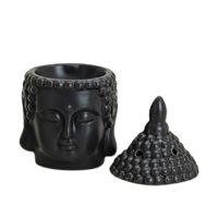 Duftlampe Buddha Sort 1 stk