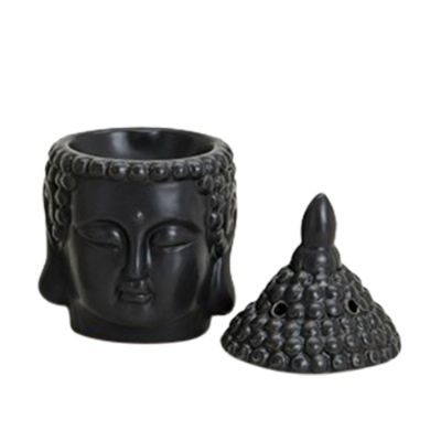 Duftlampe Buddha Sort 1 stk