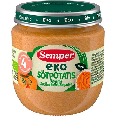 EKO Sød Kartoffelmos økologisk 125 g