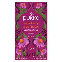 Elderberry & Echinacea te økologisk Pukka 20 br