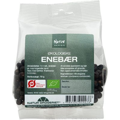 Enebær hele økologisk 70 g