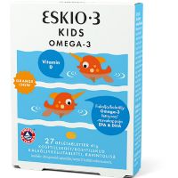 Eskio-3 Kids Chewable Omega-3 orange 27 tab
