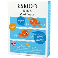 Eskio-3 Kids Chewable Omega-3 orange 27 tab